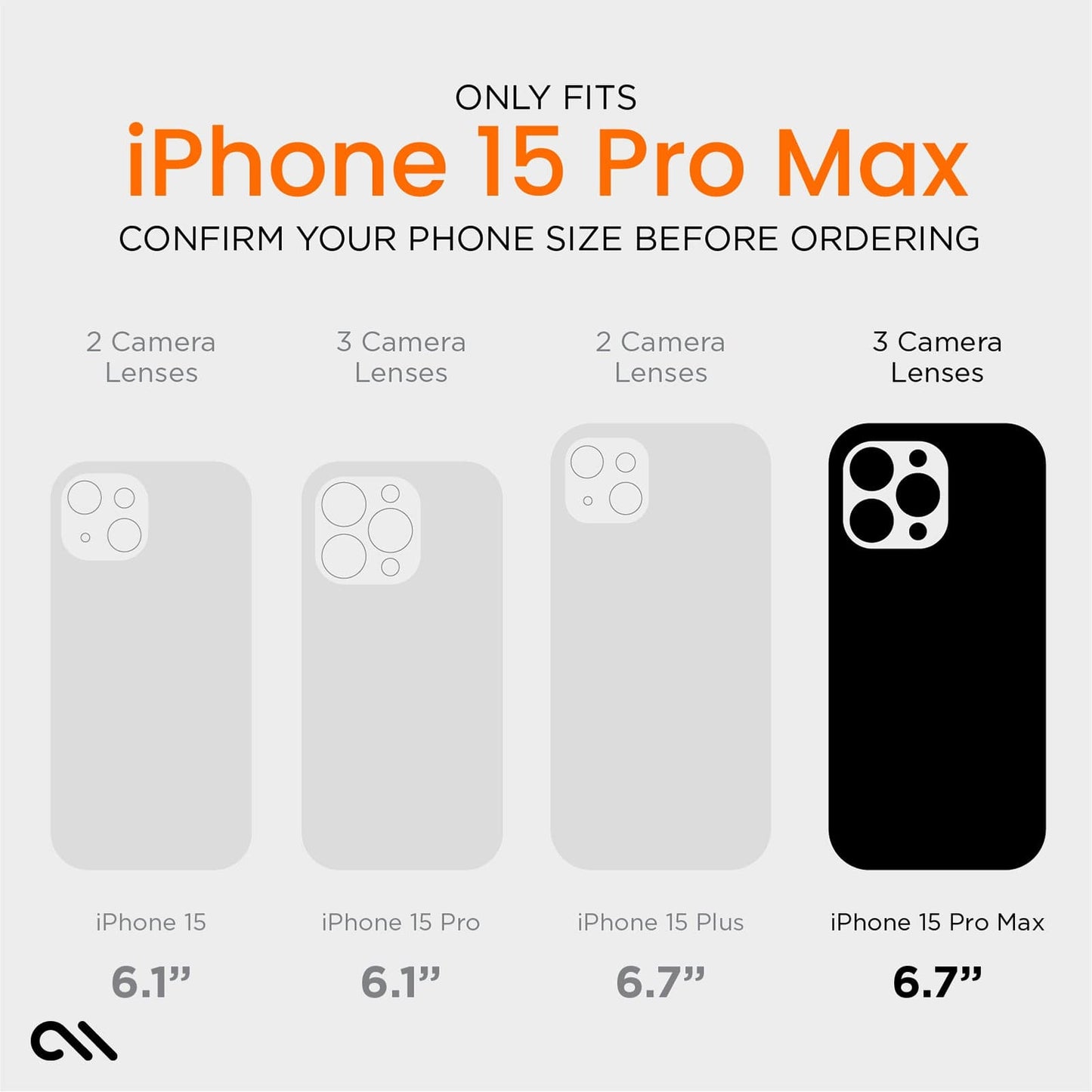 Tough D3O® Clear MagSafe - iPhone 15 Pro Max