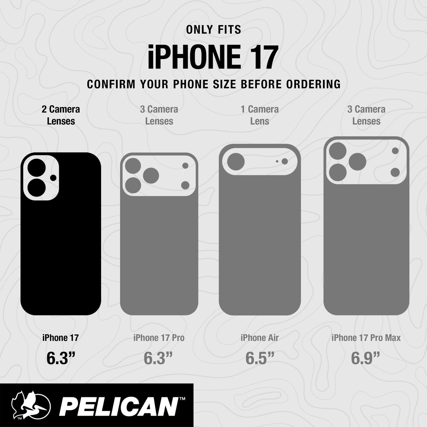 Pelican Ranger Frosted Clear MagSafe - iPhone 17