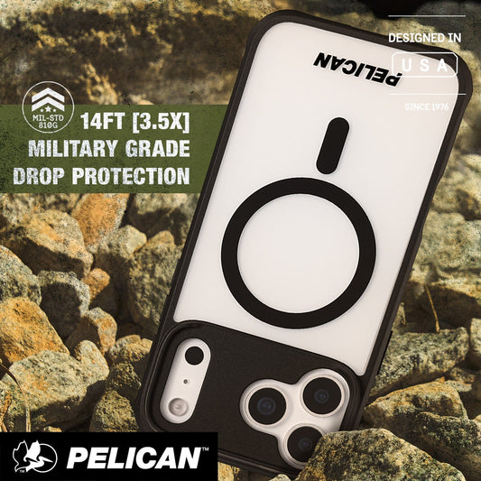 Pelican Ranger Frosted Clear MagSafe - iPhone 17 Pro Max