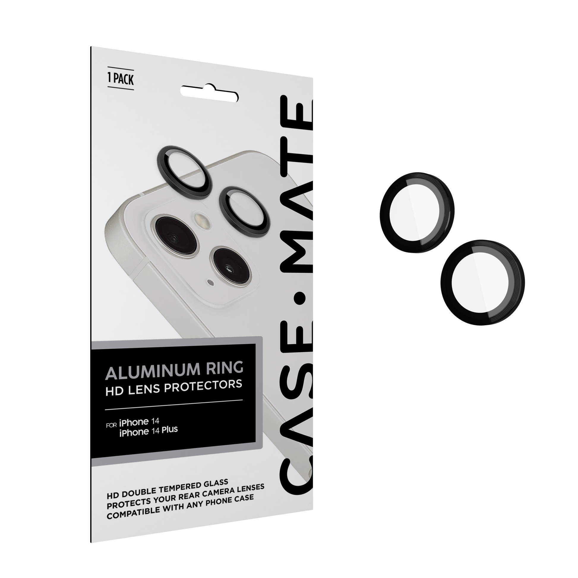 Camera Lens Protector (Black) - iPhone 14 / 14 Plus