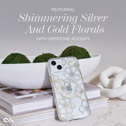 Floral Gems MagSafe - iPhone 15 Plus