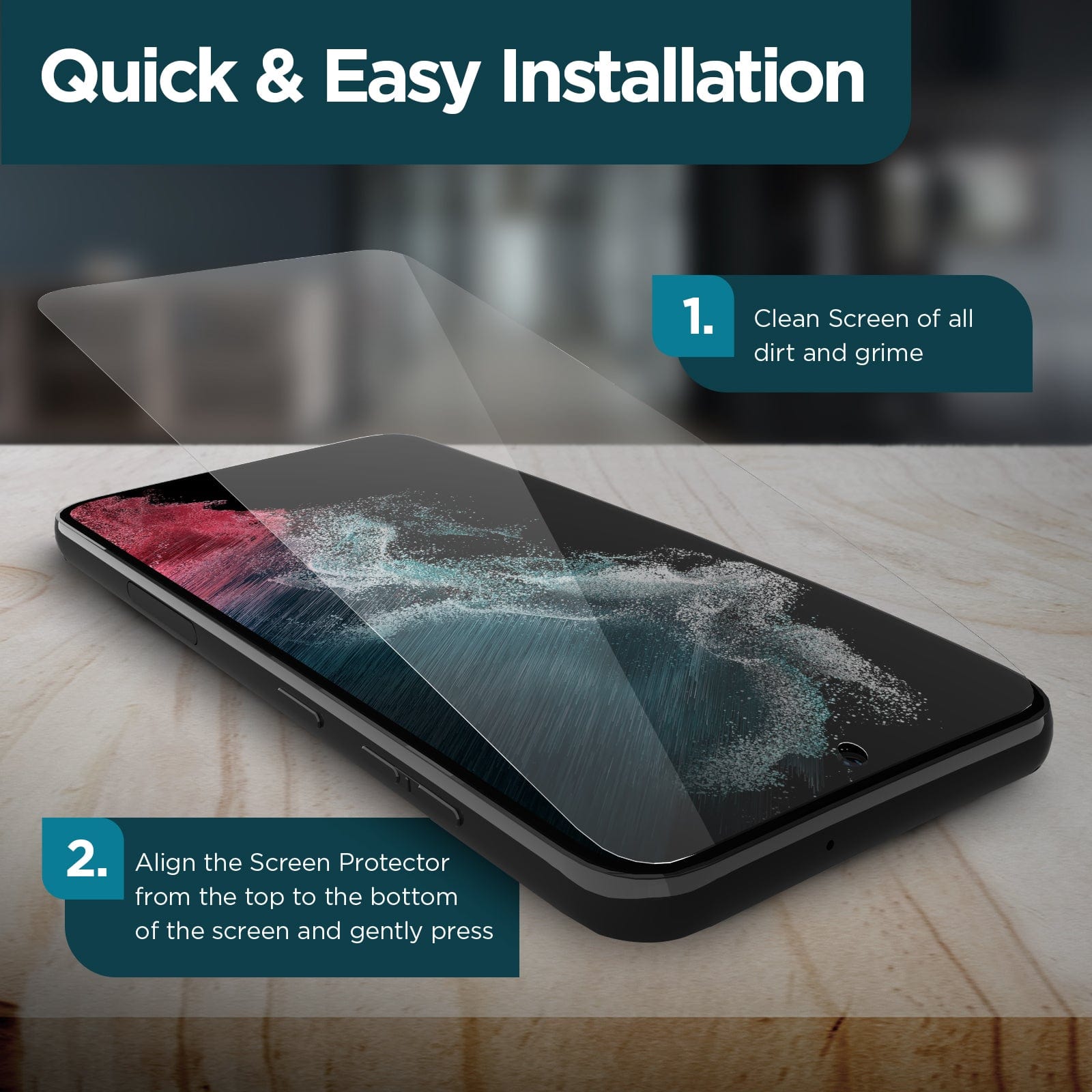 FlexiShield Screen Protector - Galaxy S23+