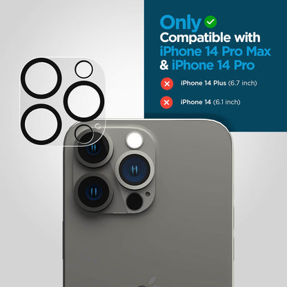 Glass Camera Lens Protector - iPhone 14 Pro / 14 Pro Max