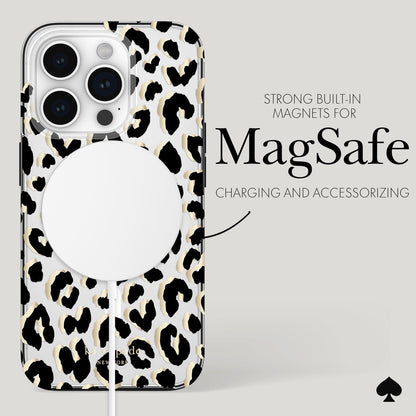 kate spade new york City Leopard MagSafe - iPhone 15 Pro