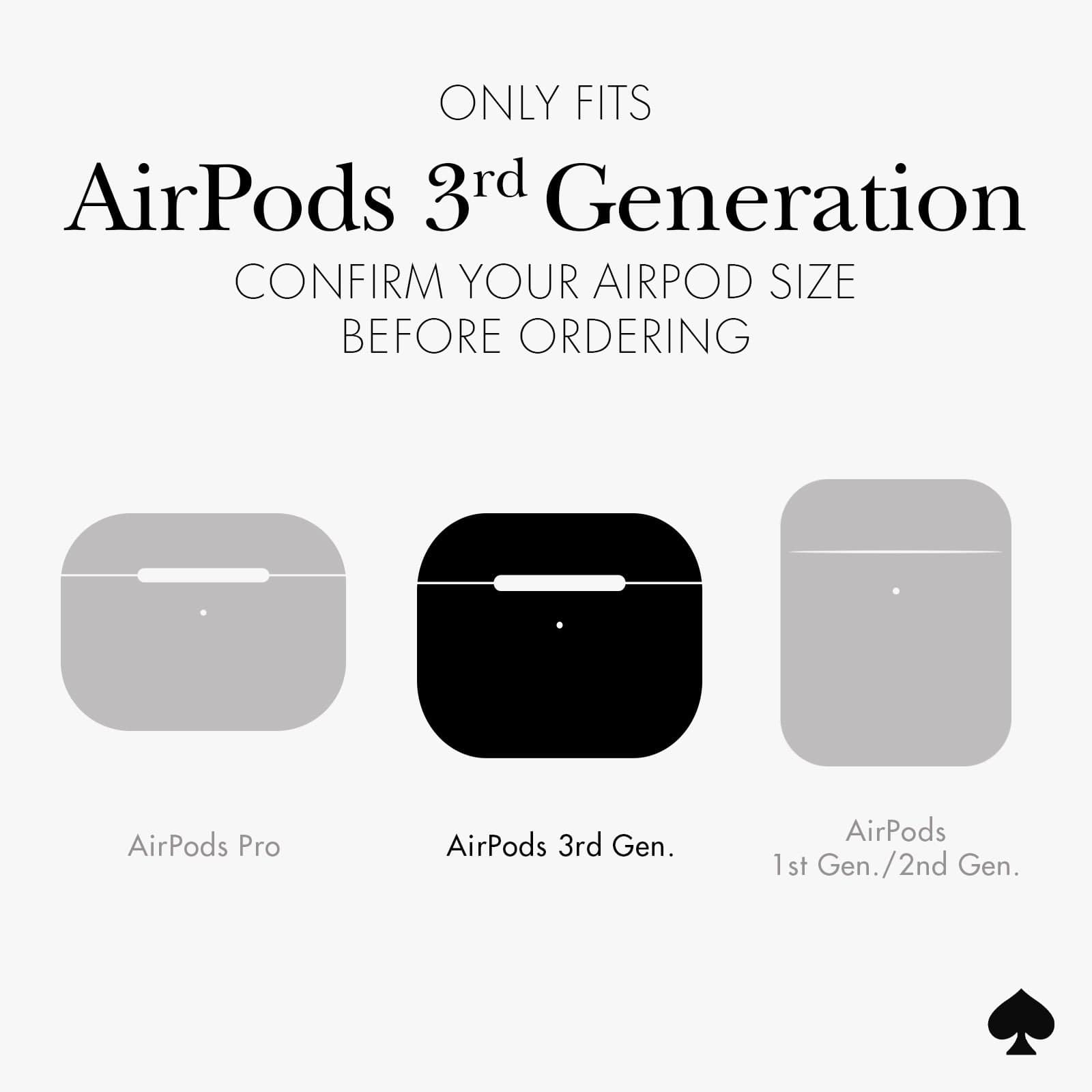 kate spade new york Multi Floral Rose - AirPods 3rd Gen