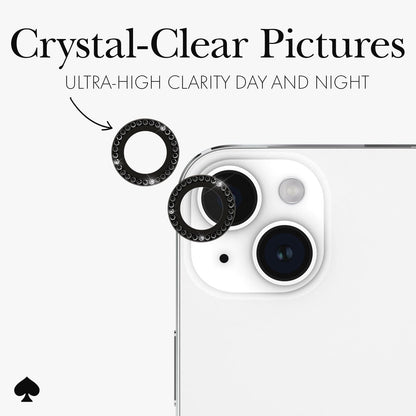 kate spade new york Camera Lens Protector Set in Stone Nightfall - iPhone 15 / 15 Plus