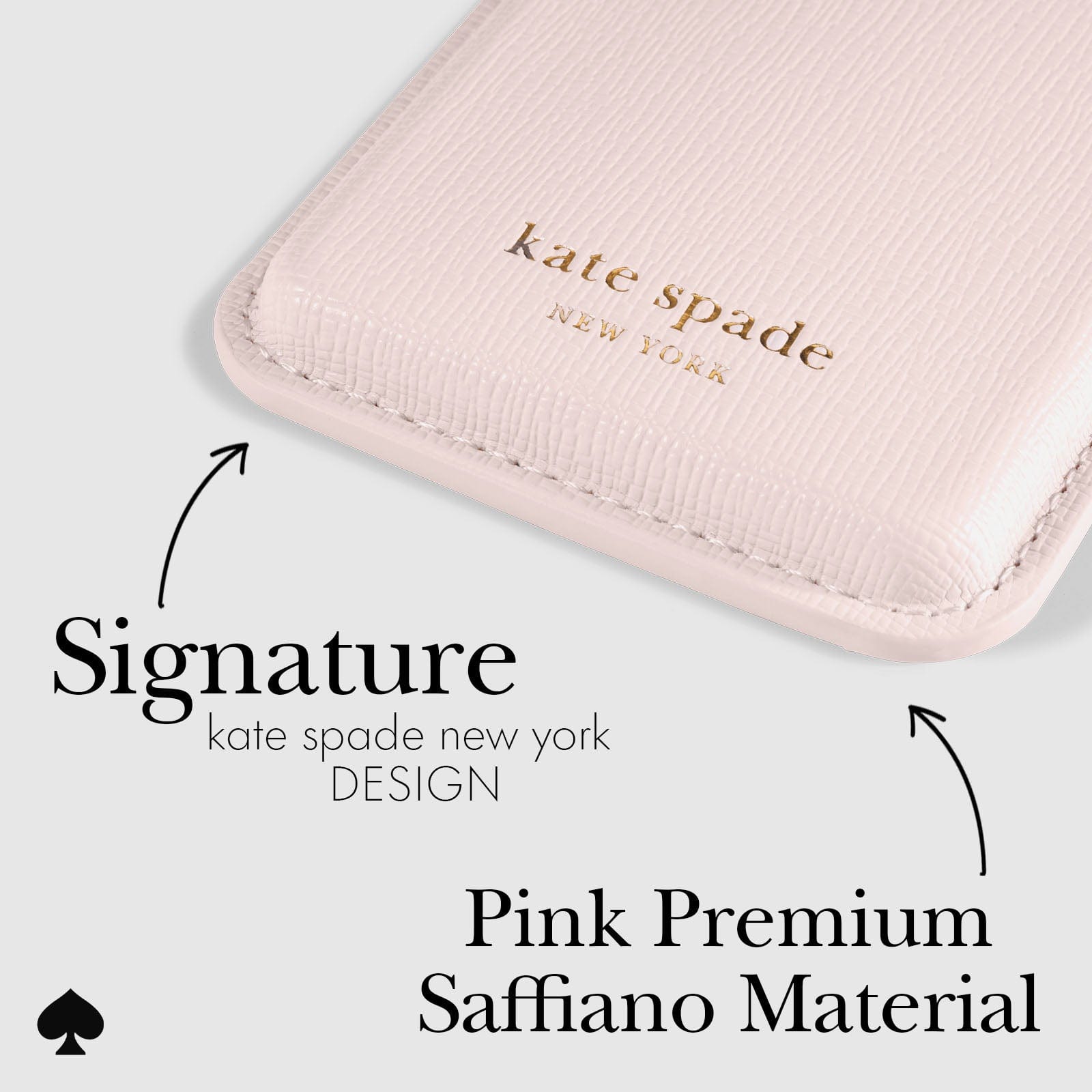 kate spade new york Pale Dogwood MagSafe Wallet