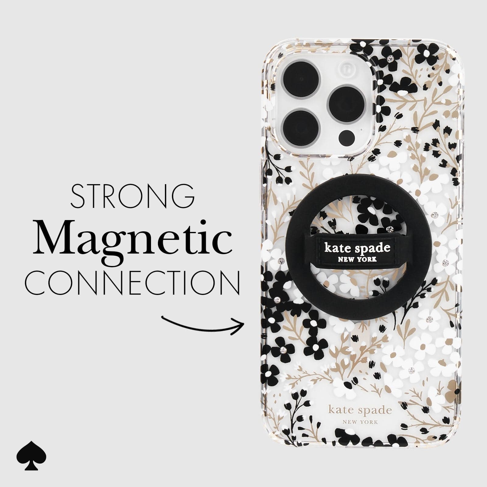 kate spade new york Black MagSafe Loop Grip