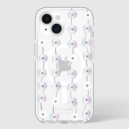 kate spade new york Tough Daisy Chain Iridescent MagSafe - iPhone 15 Plus