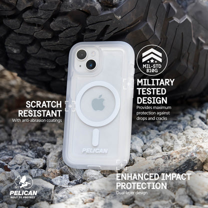 Pelican Voyager Clear MagSafe - iPhone 15