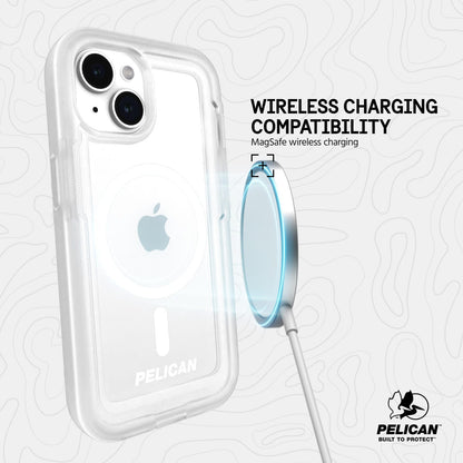 Pelican Voyager Clear MagSafe - iPhone 15