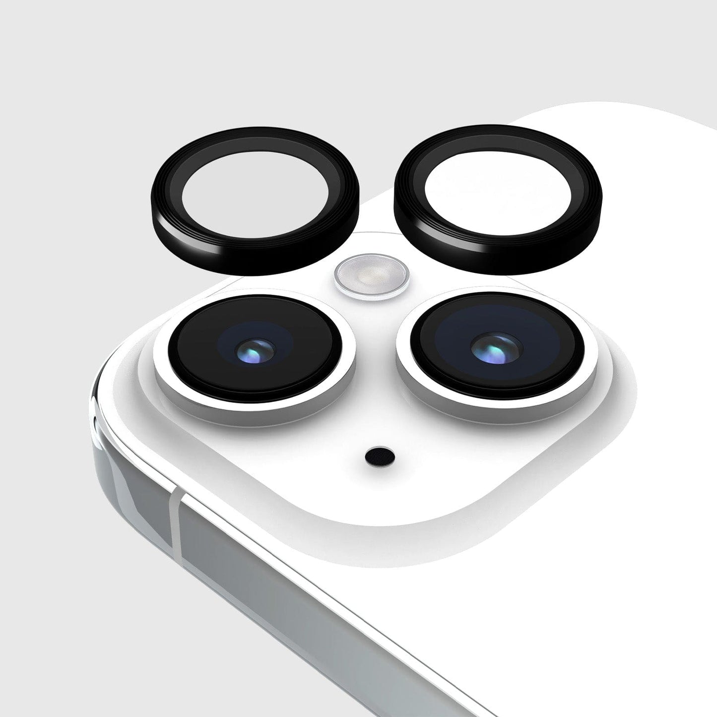 Camera Lens Protector Black - iPhone 15 / 15 Plus