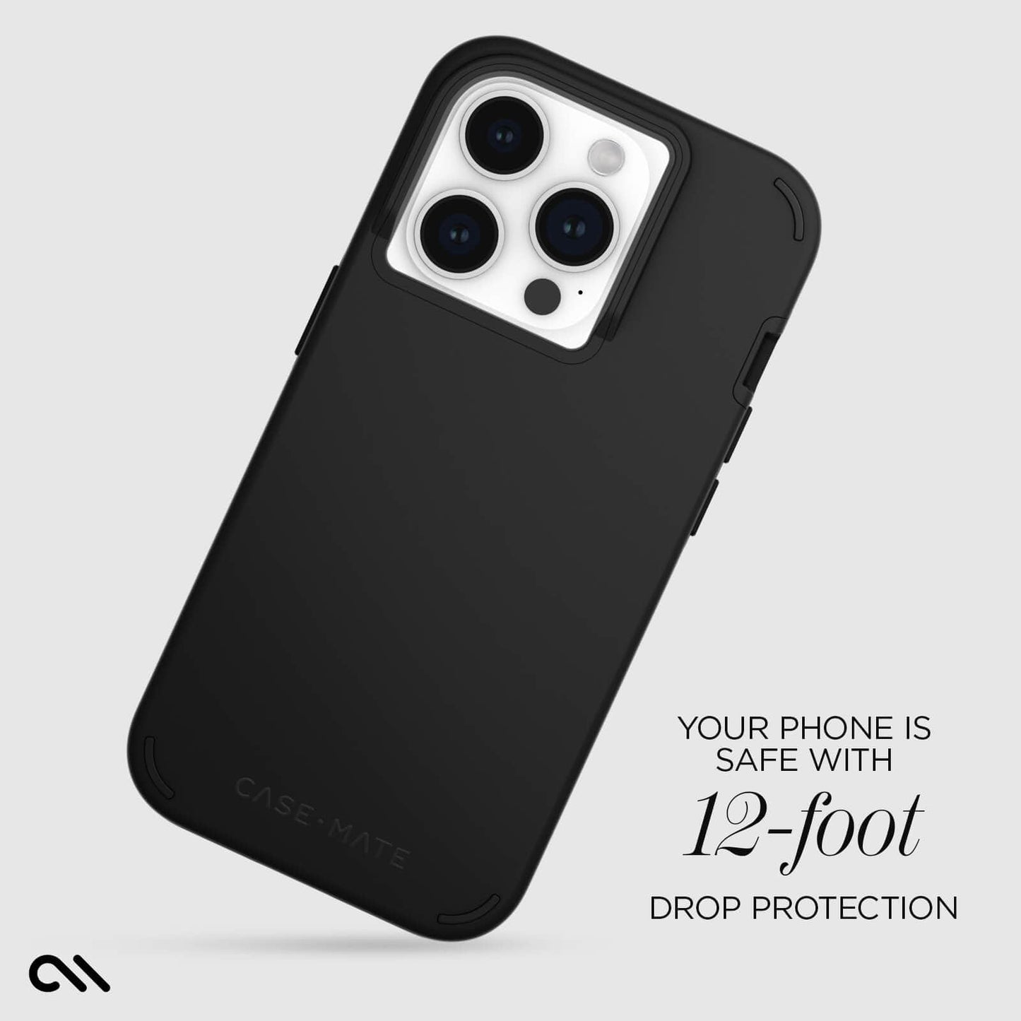 Tough Duo Black - iPhone 15 Pro
