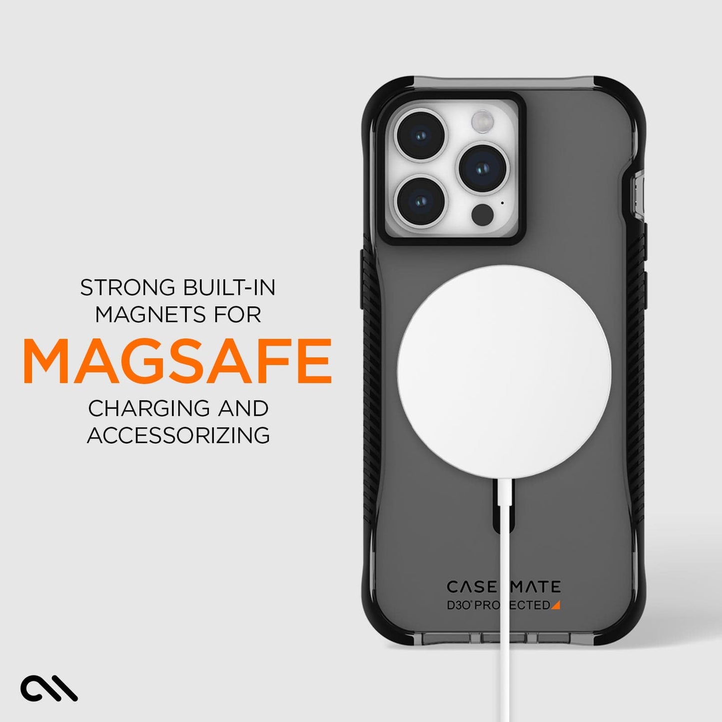 Tough Grip D3O® Black MagSafe - iPhone 15 Pro Max