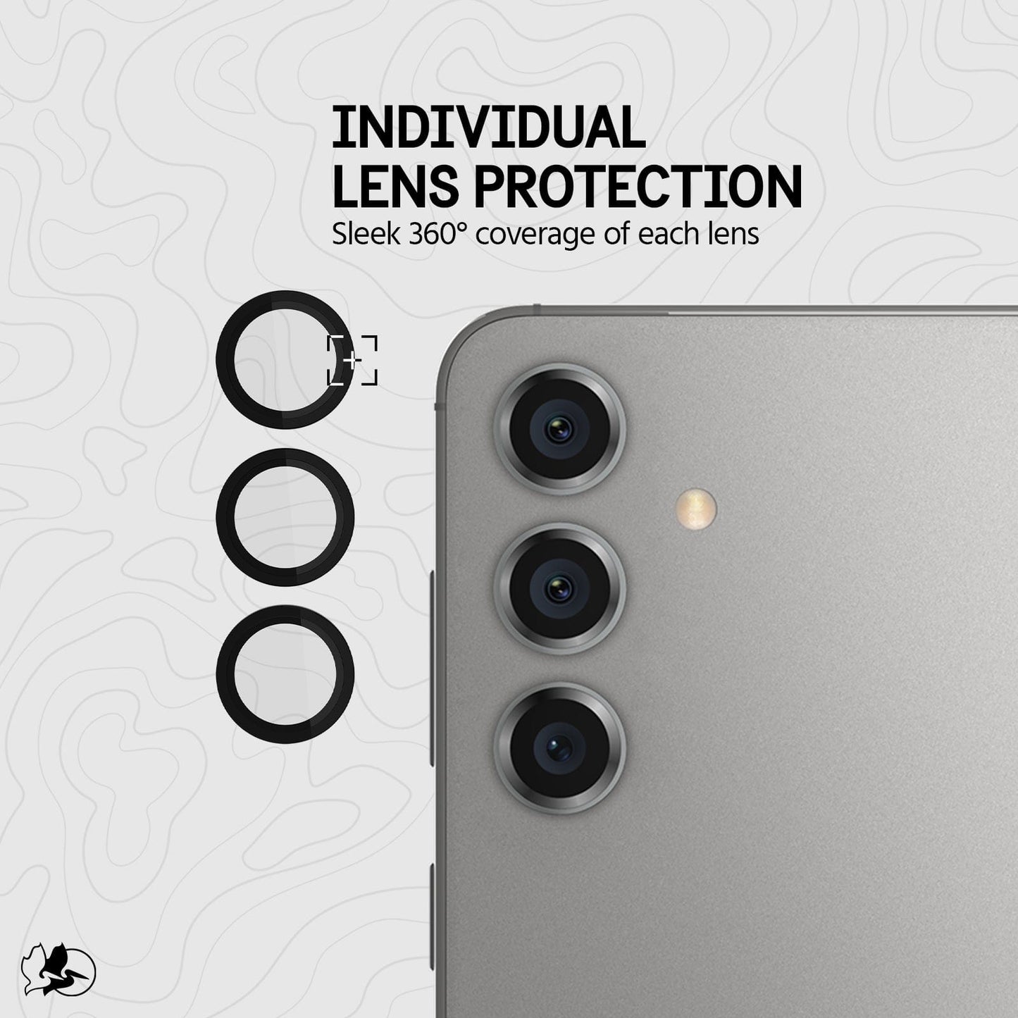 Pelican Camera Lens Protector - Galaxy S24+
