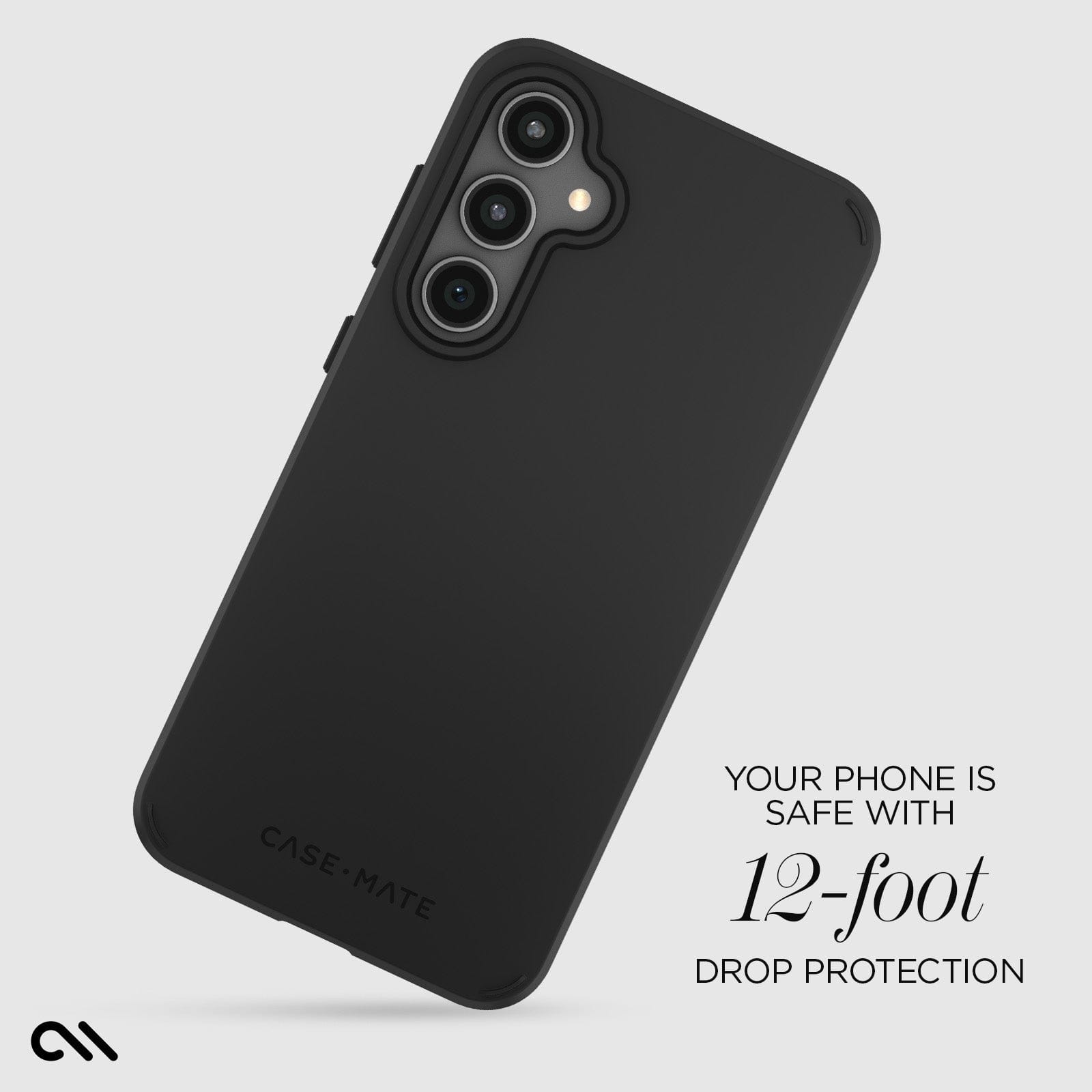 Tough Black Case + Screen Protector - Galaxy S23 FE