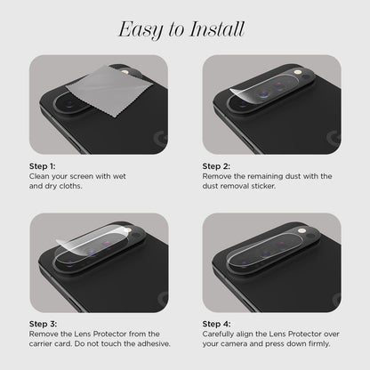 Glass Camera Lens Protector - Pixel 9 Pro XL