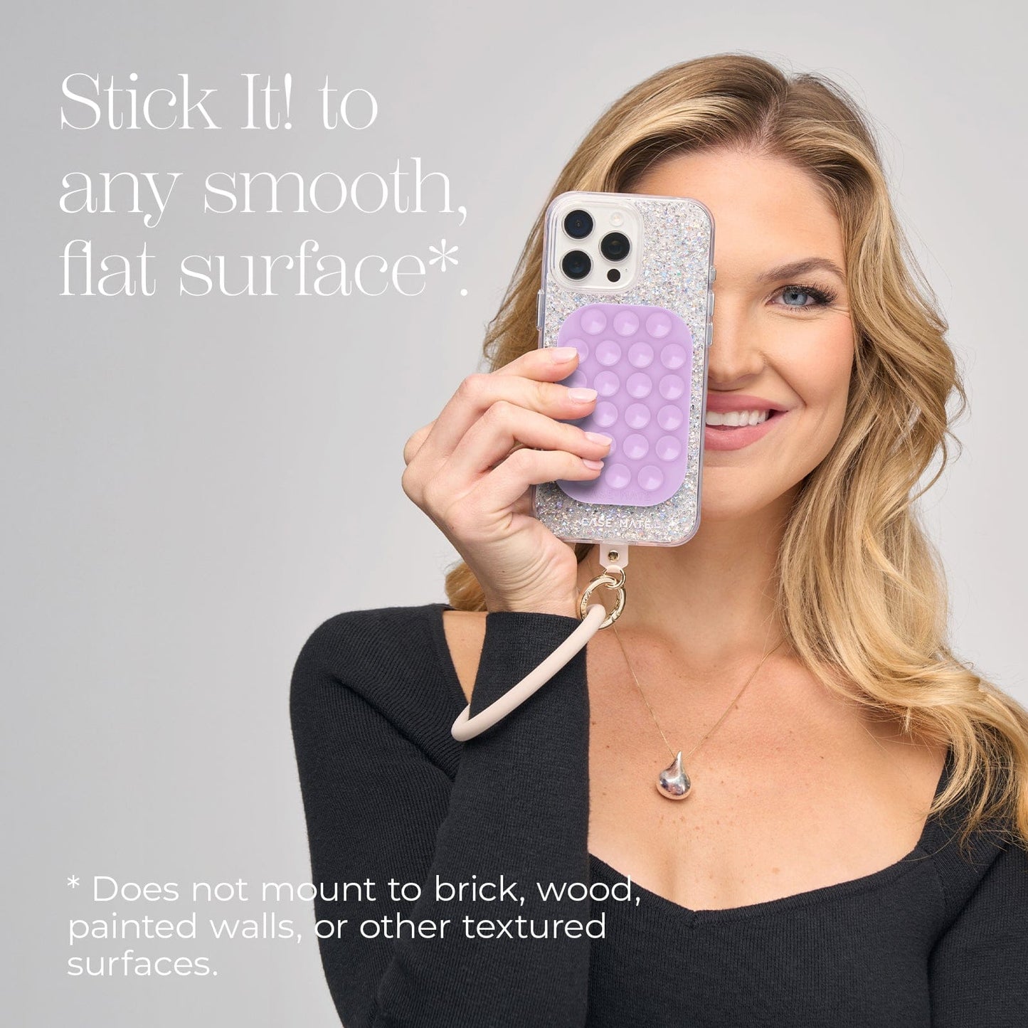 Stick It! Double Sided Suction Phone Mount