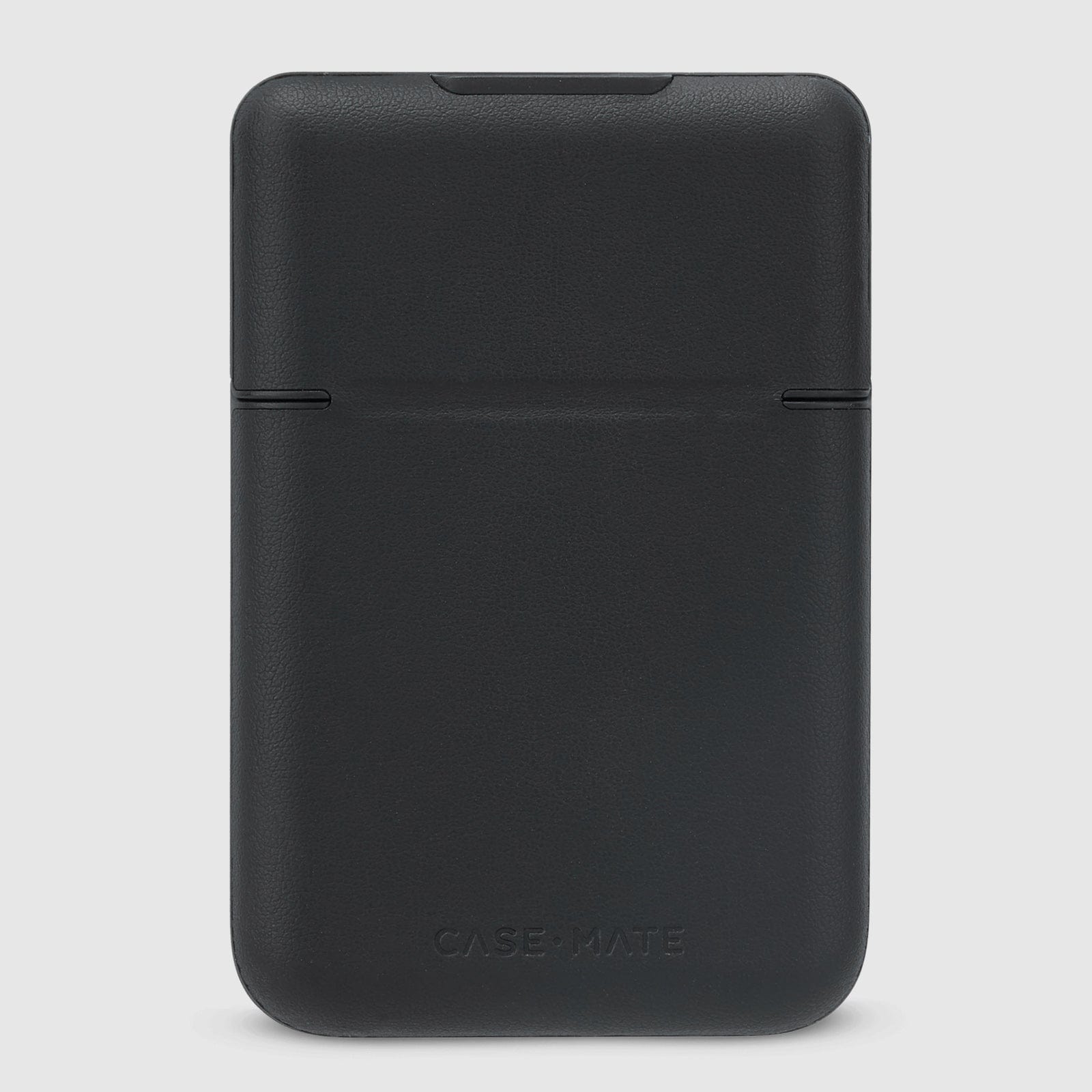 Black MagSafe Leather Flip Wallet