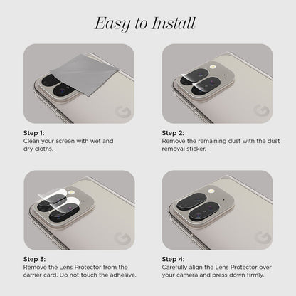 Glass Camera Lens Protector - Pixel 9 Pro Fold