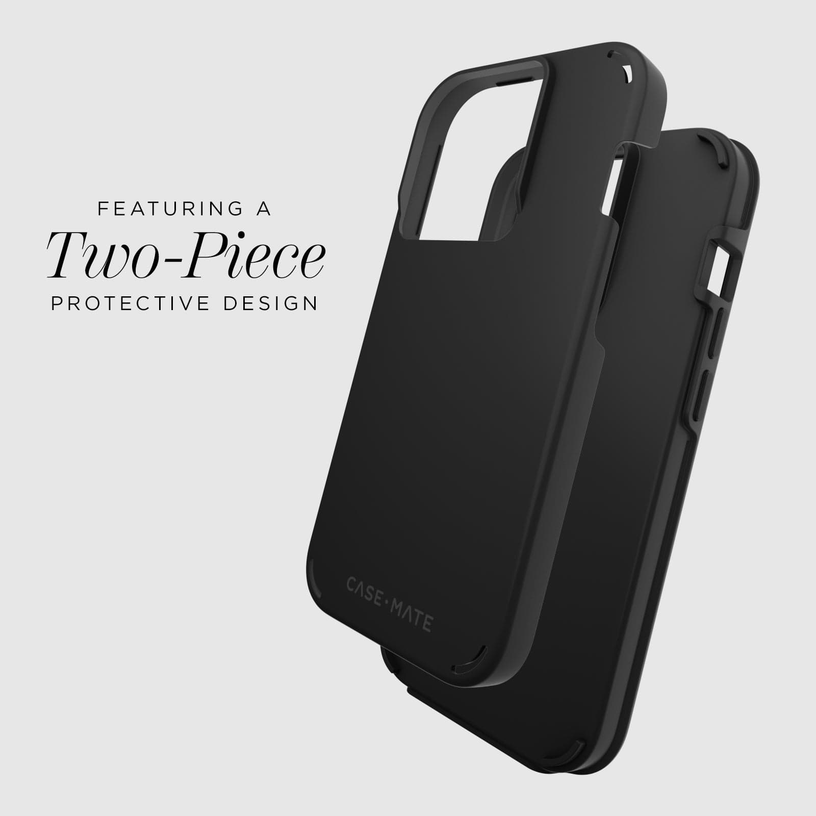 Tough Duo Black - iPhone 15 Pro