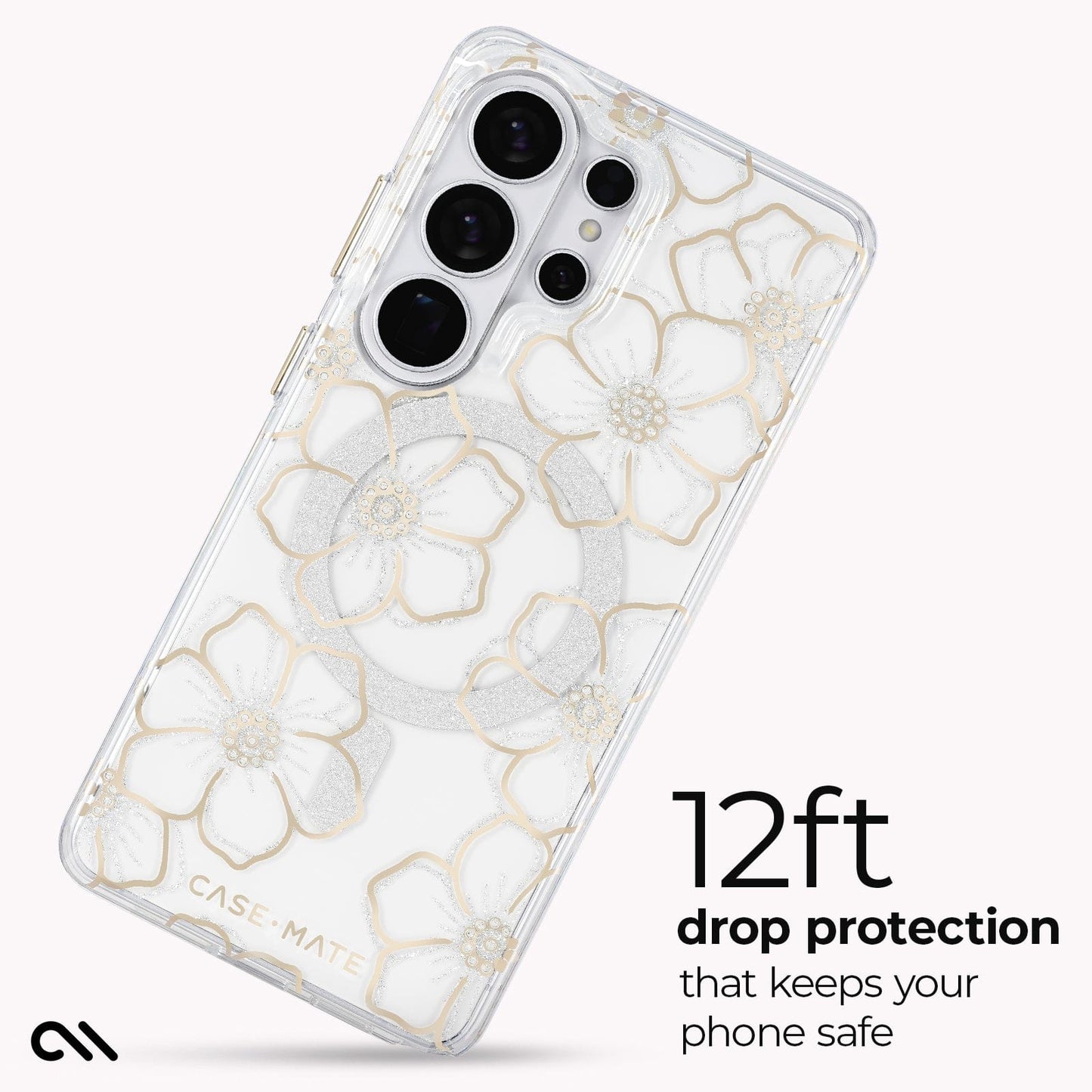 Floral Gems with Magnet - Galaxy S26 Ultra