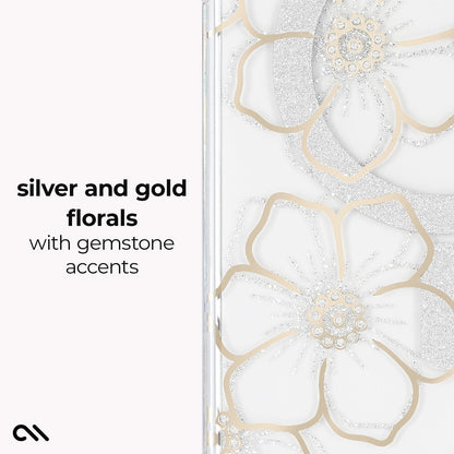Floral Gems with Magnet - Galaxy S26 Ultra
