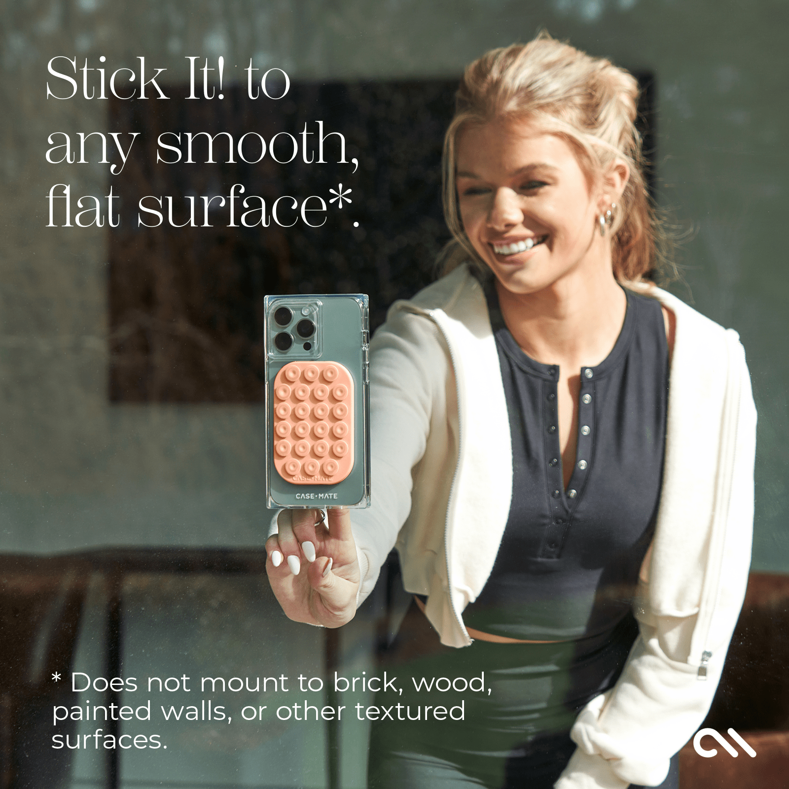 Stick It! Adhesive Suction Phone Mount