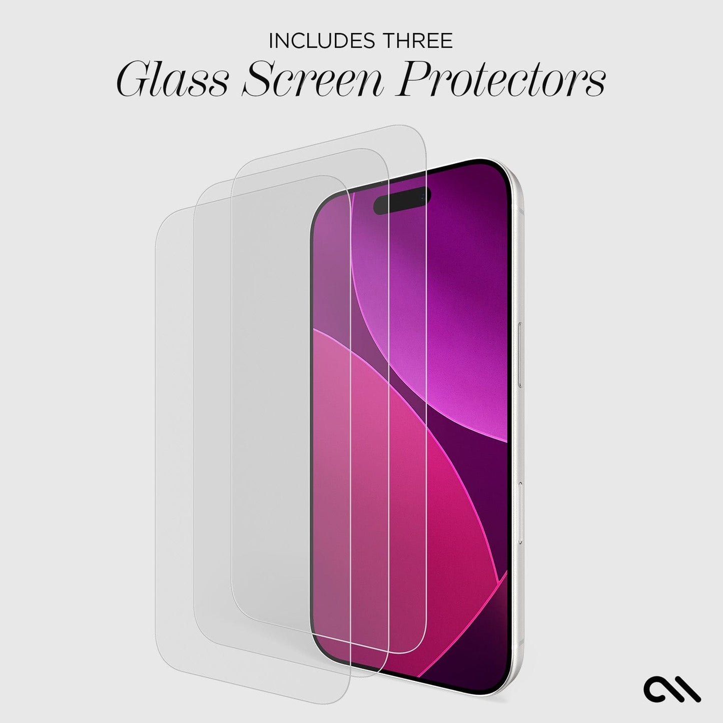 Easy Apply Glass Screen Protector 3 Pack - iPhone 17 Pro