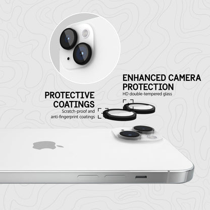 Pelican Camera Lens Protector Black - iPhone 15 / 15 Plus