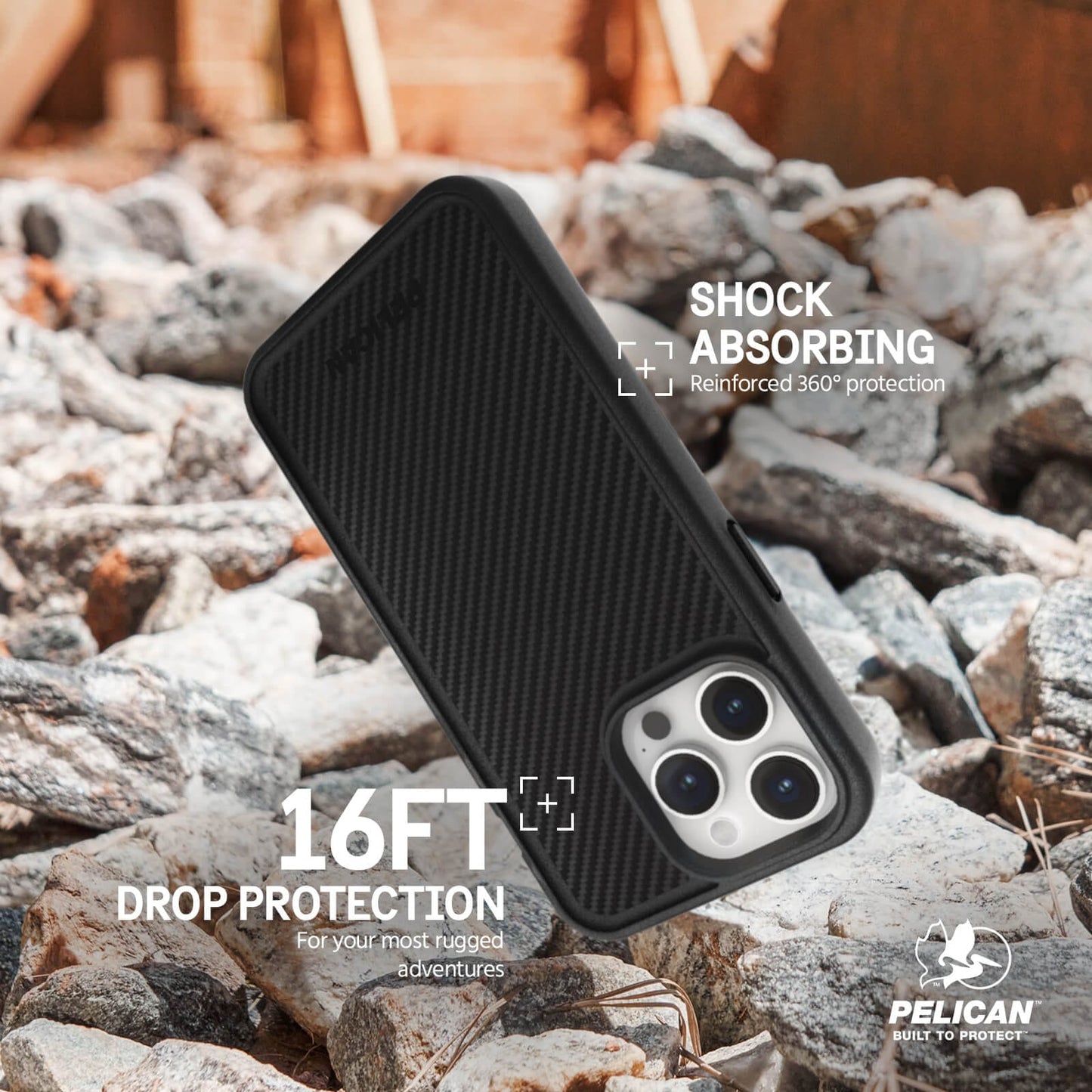 Pelican Protector Carbon MagSafe - iPhone 15 Pro