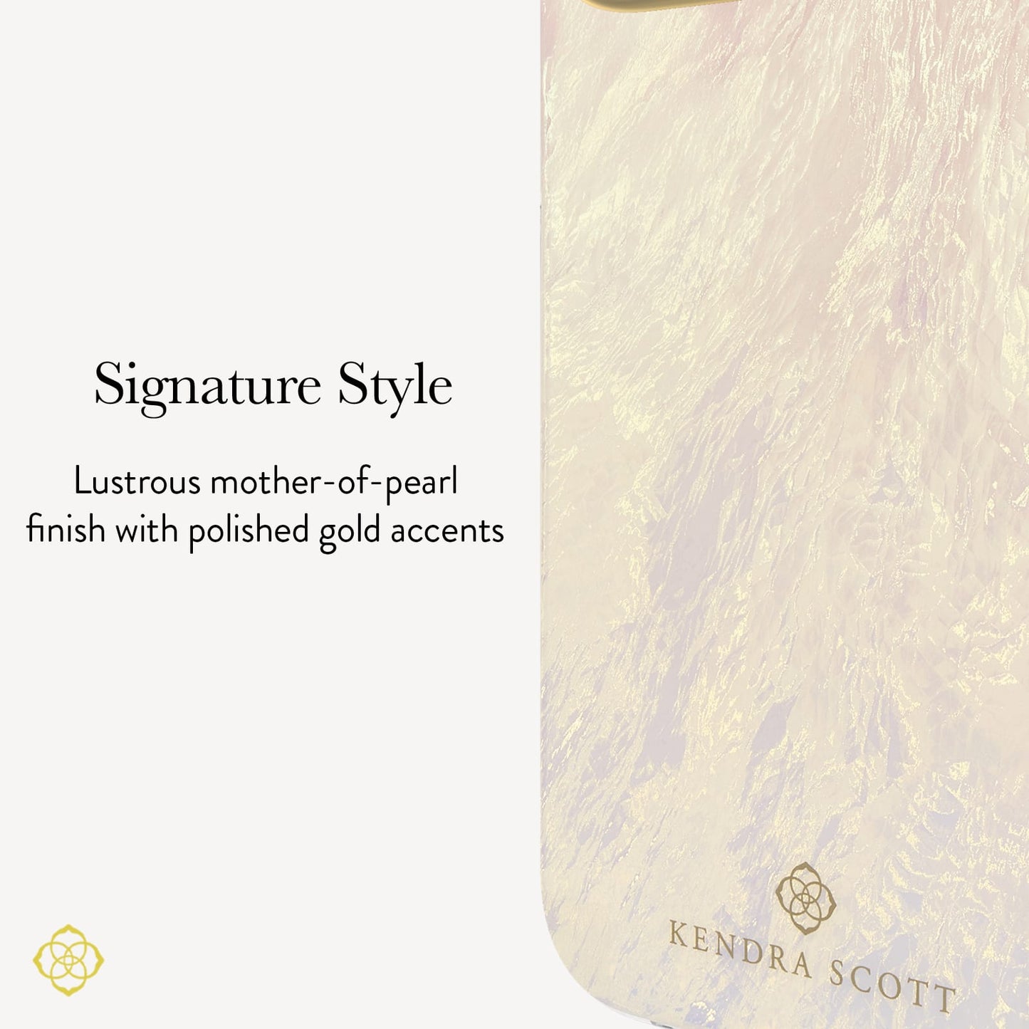 Kendra Scott Ivory Pearl MagSafe - iPhone 16 Pro Max