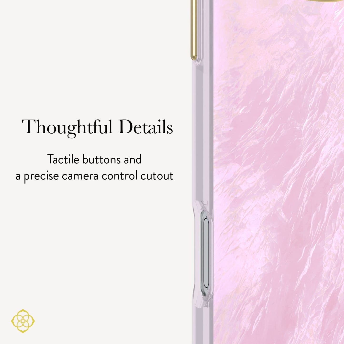 Kendra Scott Pink Pearl MagSafe - iPhone 16 Pro Max