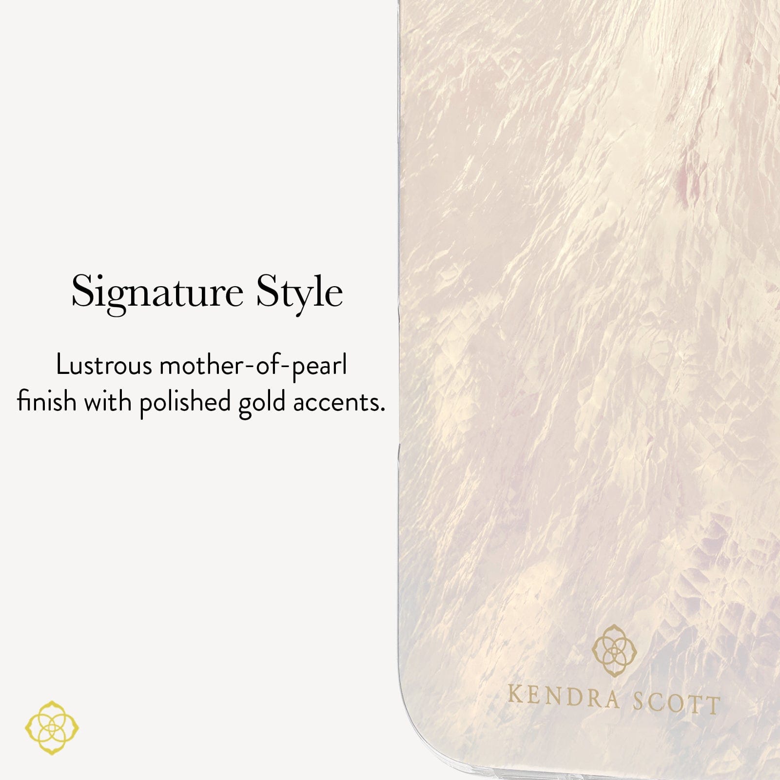 Kendra Scott Cream Pearl MagSafe - iPhone 17