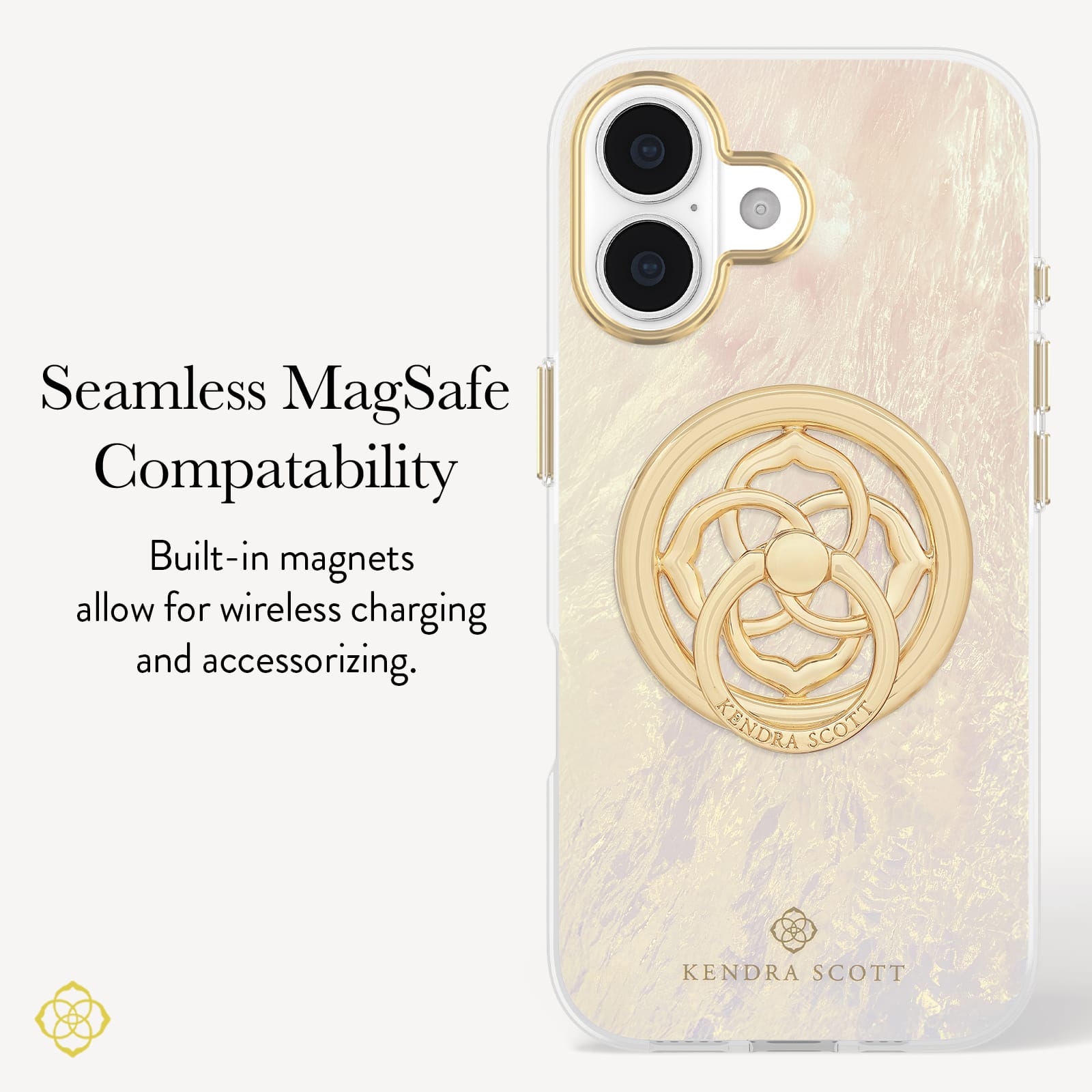 Kendra Scott Ivory Pearl MagSafe - iPhone 17