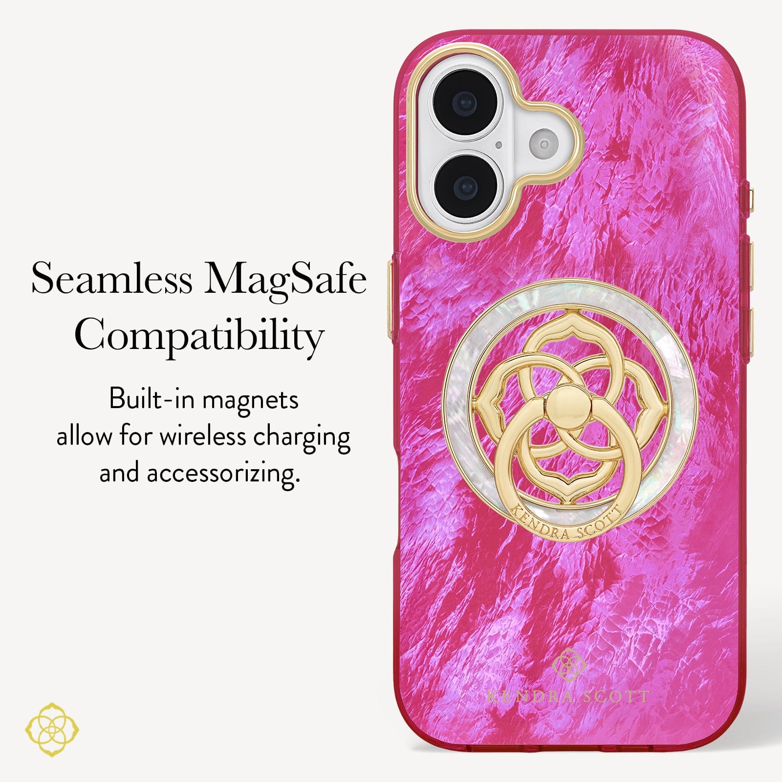 Kendra Scott Raspberry Pearl MagSafe - iPhone 17