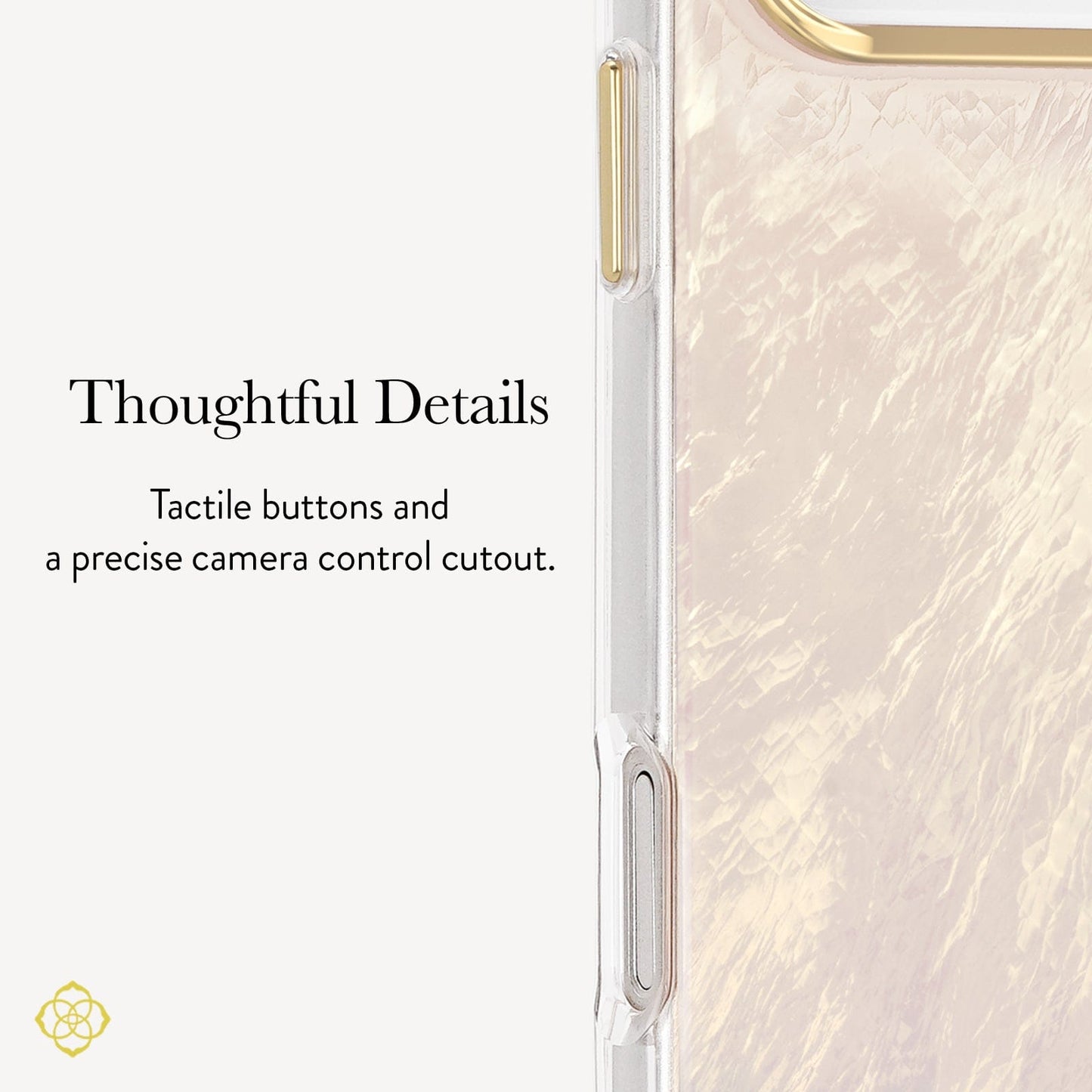 Kendra Scott Cream Pearl MagSafe - iPhone 17 Pro