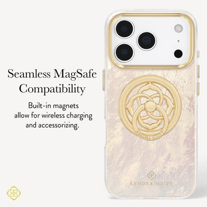 Kendra Scott Cream Pearl MagSafe - iPhone 17 Pro