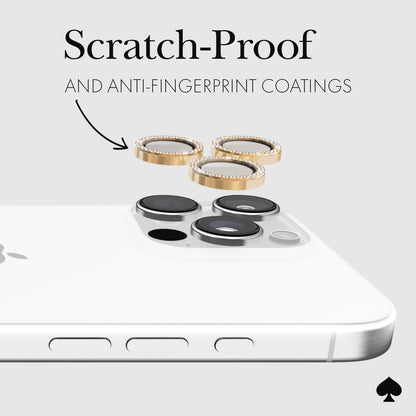 kate spade new york Camera Lens Protector Set in Stone - iPhone 16 Pro / 16 Pro Max