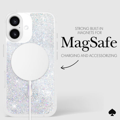 kate spade new york Liquid Glitter Opal Iridescent MagSafe - iPhone 16