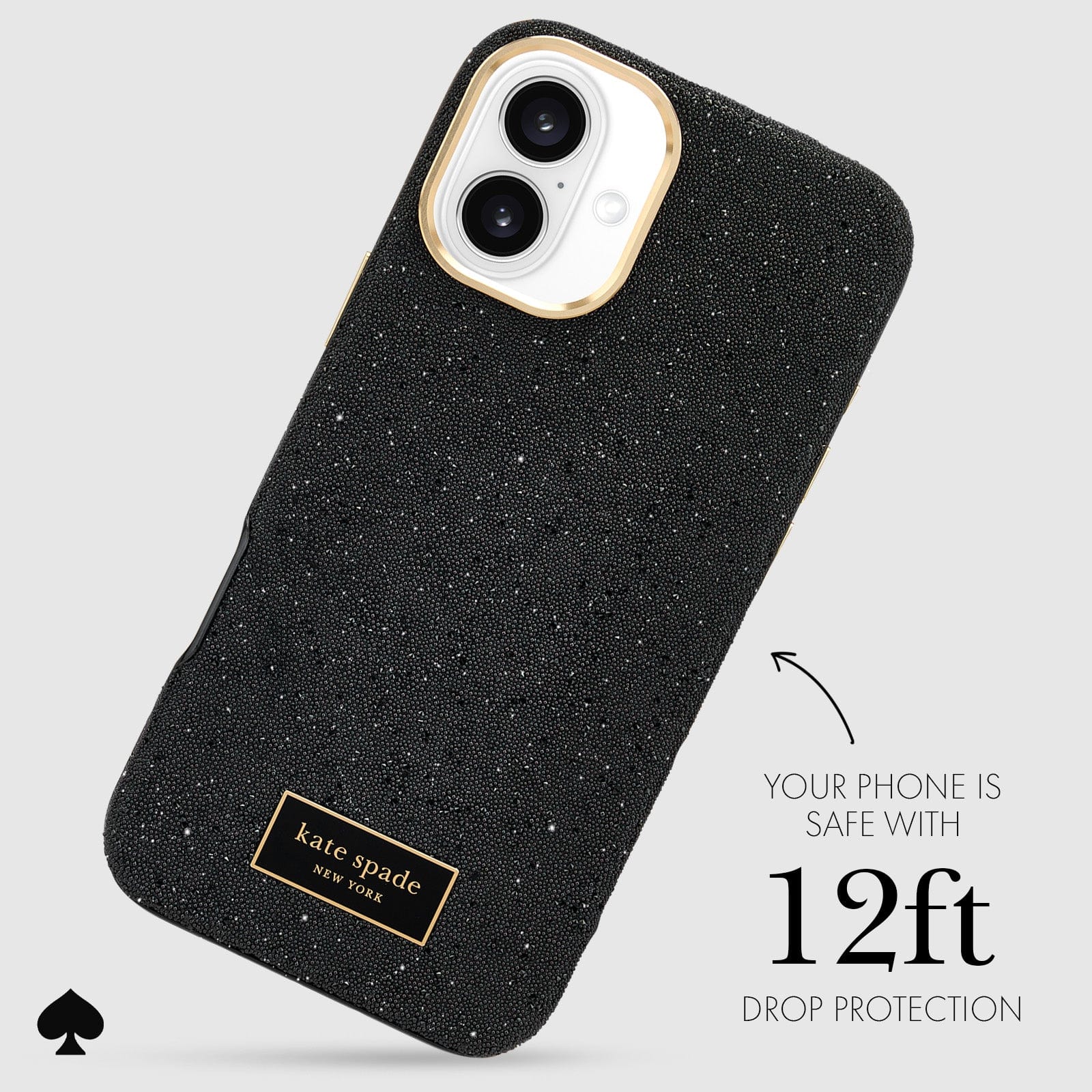 kate spade new york Crystal Pavé MagSafe - iPhone 16 Plus