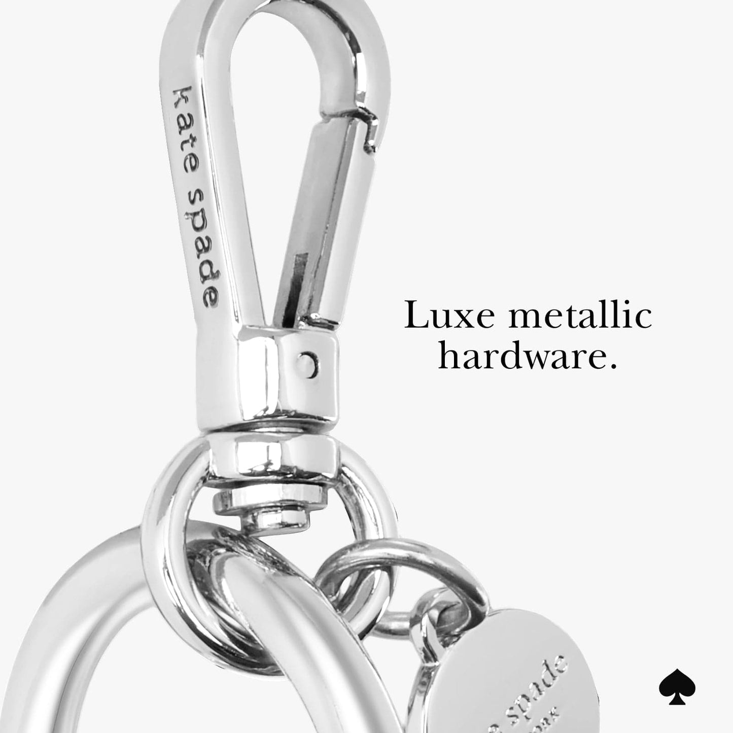 kate spade new york Spade Charm AirTag Keychain