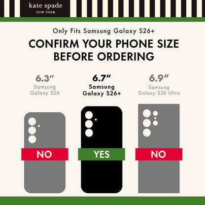 kate spade new york Flowerbed Blue with Magnet - Galaxy S26+