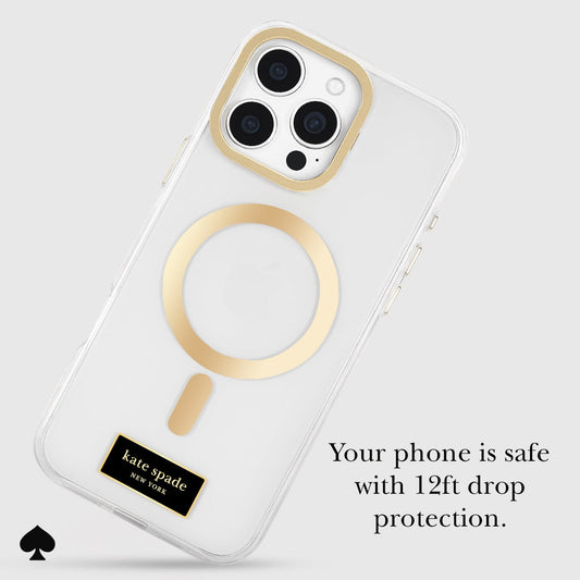 kate spade new york Icon Clear MagSafe - iPhone 16 Pro Max