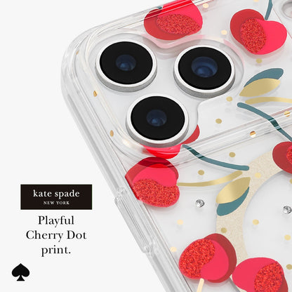 kate spade new york Cherry Dot MagSafe - iPhone 17 Pro