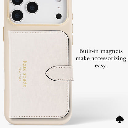 kate spade new york Icon Perfect Beige MagSafe - iPhone 17 Pro Max