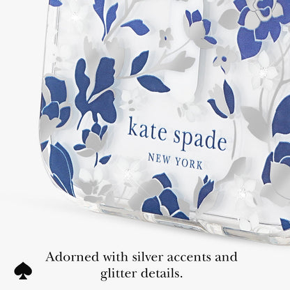 kate spade new york Flowerbed Blue MagSafe - iPhone 17 Pro