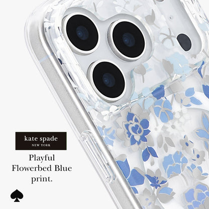 kate spade new york Flowerbed Blue MagSafe - iPhone 17 Pro
