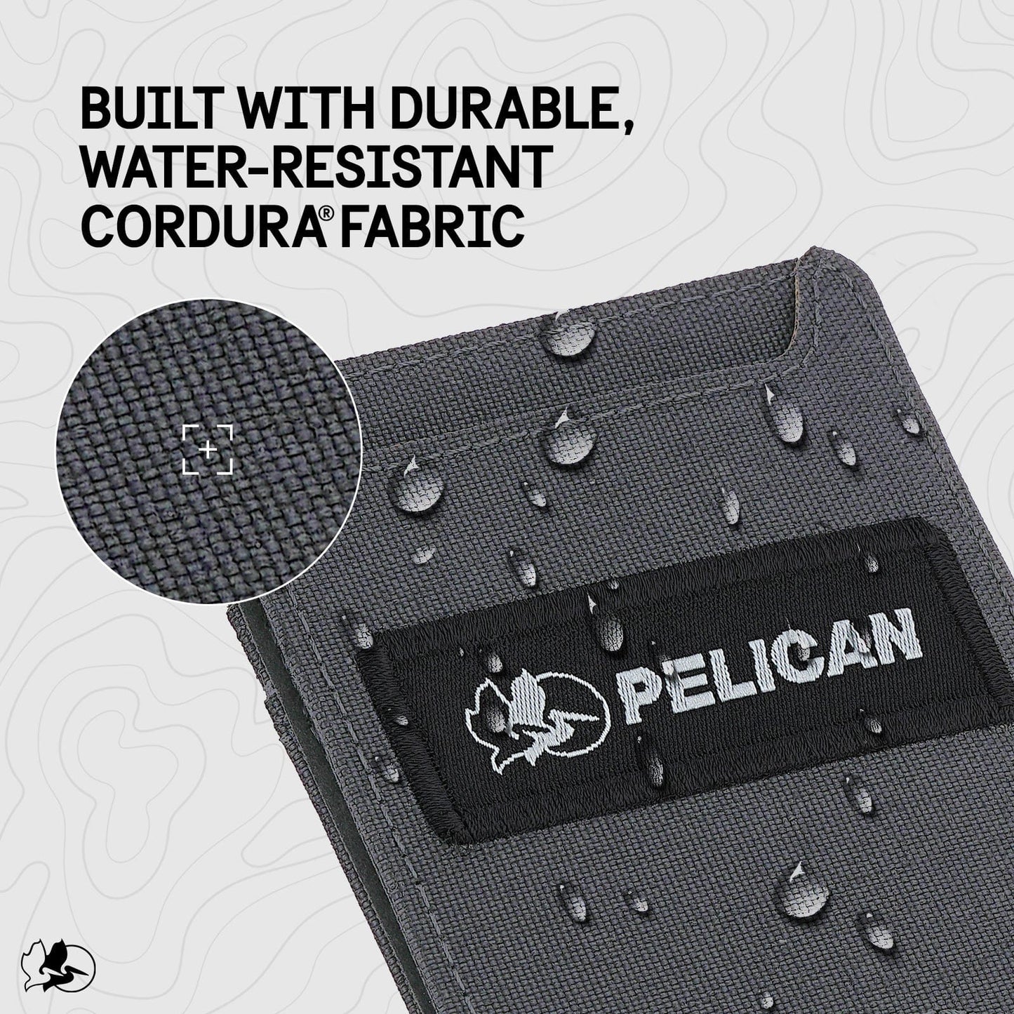 Pelican Charcoal Aegis AirTag RFID Wallet