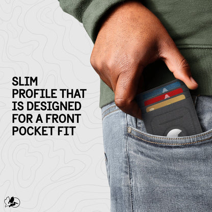 Pelican Charcoal Aegis AirTag RFID Wallet